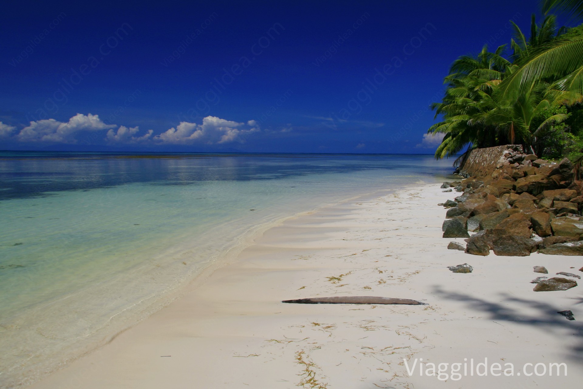 Costa ovest di Praslin