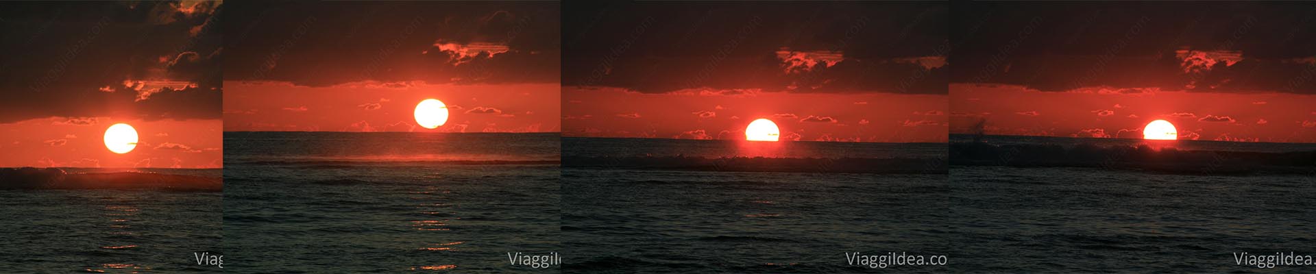 Sunset Anse Source d'Argent